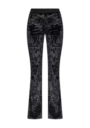 Versace Jeans Couture velvet trousers - Black