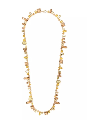 Swarovski crystal-embellished necklace - Gold