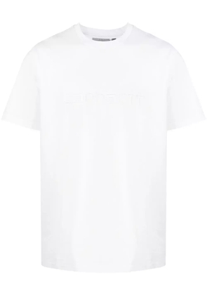 Carhartt WIP embroidered-logo cotton T-shirt - White