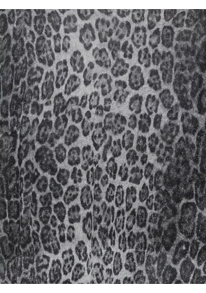 LIU JO leopard-print sweater - Grey