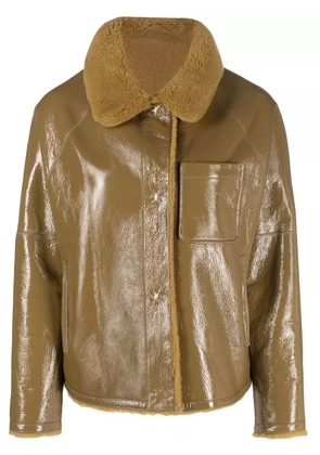 Yves Salomon Meteo reversible jacket - Green