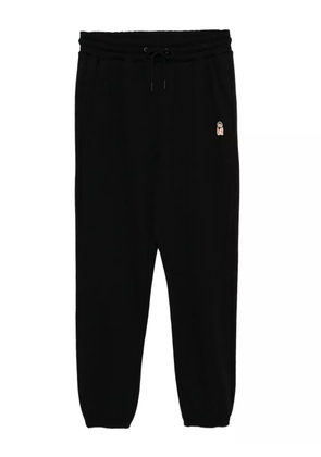 CHOCOOLATE logo-embroidered track pants - Black