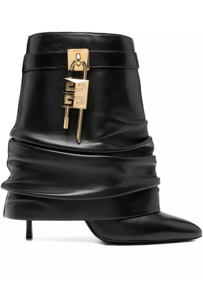 Givenchy 95mm Shark Lock boots - Black