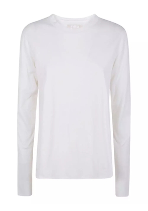 Labo Art long-sleeve cotton T-shirt - White