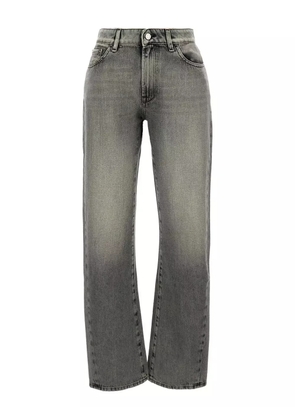 3x1 five-pocket cotton jeans - Grey