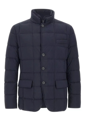 Fay Double Front buttoned down jacket - Blue