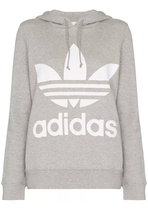 adidas Trefoil logo hoodie - Grey