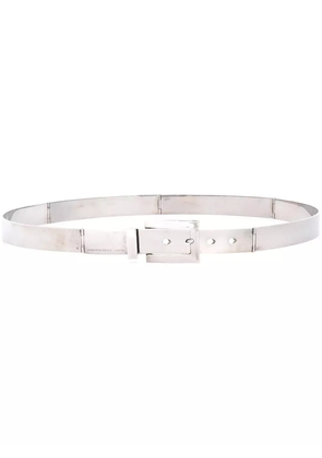 Alexander McQueen brass belt - Metallic