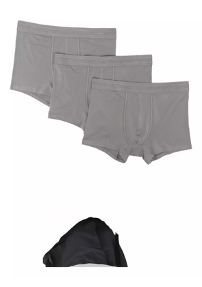 CHÉ logo-waistband boxers (set of three) - Grey