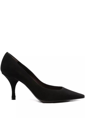 Roberto Festa 80mm pointed-toe suede pumps - Black