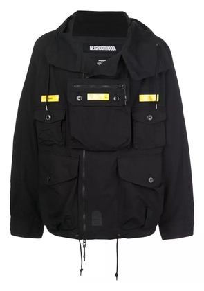 Neighborhood tactical multi-pocket jacket - Black