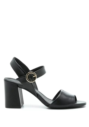 Sarah Chofakian Margaret 85mm leather sandals - Black