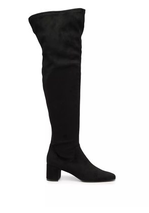 Roberto Festa suede thigh-high boots - Black