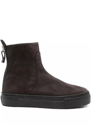 AGL 35mm zip-detail ankle boots - Brown