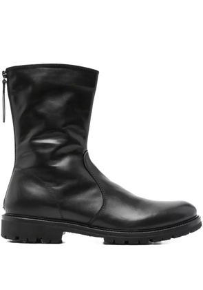 Henderson Baracco zip-fastening leather boots - Black