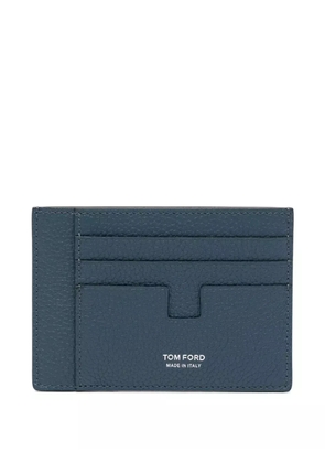 TOM FORD leather card holder - Blue