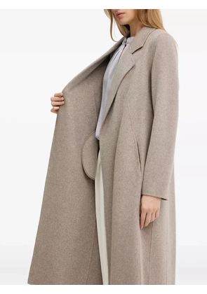BOSS belted coat - Brown