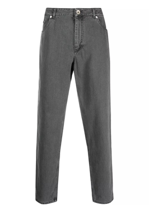 Brunello Cucinelli straight-leg jeans - Grey