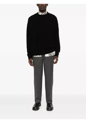 Roberto Collina crew-neck merino-wool sweater - Black