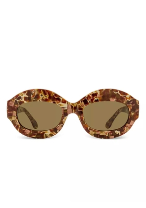 Marni Eyewear Ik Kil Cenote sunglasses - Brown