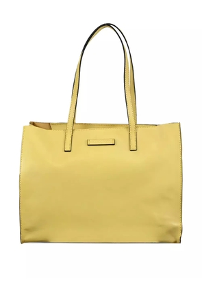The Bridge smooth leather tote bag - Yellow