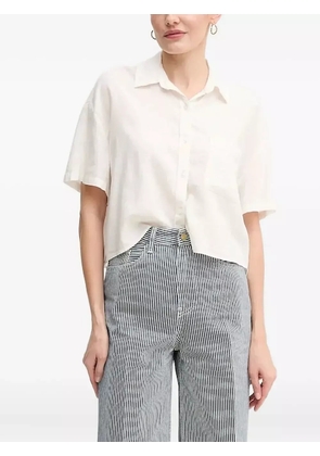 DKNY chest-pocket shirt - Neutrals