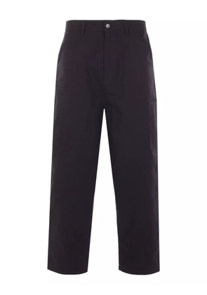 Diomene patch-pocket trousers - Black