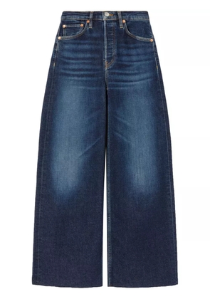 RE/DONE high-rise wide-leg jeans - Blue