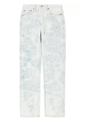 RE/DONE ripped-detail loose-fit jeans - White