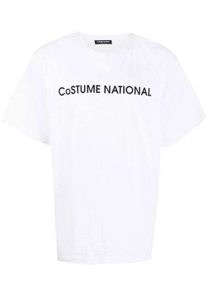 costume national contemporary logo-print detail T-shirt - White