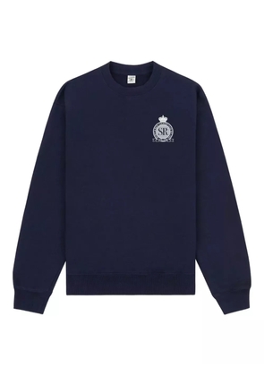Sporty & Rich Royal Club crest-embroidered sweatshirt - Blue
