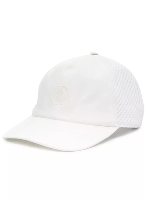 Moncler logo-embroidered baseball cap - White