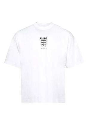 VETEMENTS graphic-logo T-shirt - White