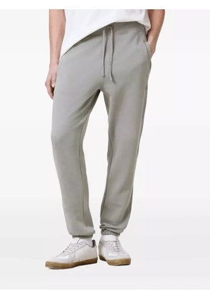 AllSaints embroidered-logo trousers - Grey