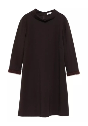 Dorothee Schumacher A-line mini dress - Brown