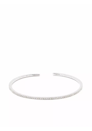 We by WHITEbIRD 18kt white gold Paulette diamond bangle - Silver