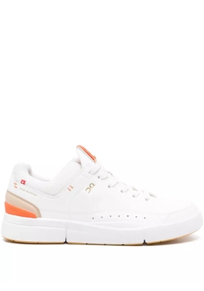 On Running lace-up panelled sneakers - White