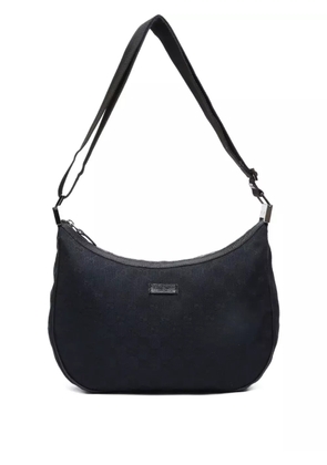 Gucci Pre-Owned 2000-2015s GG-monogram shoulder bag - Black