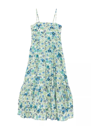 ALEMAIS Pam tiered dress - Green