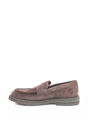 sturlini firenze penny suede loafers - Brown