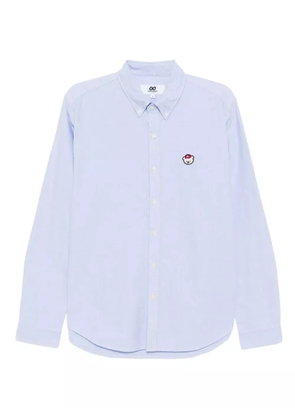 CHOCOOLATE logo-embroidered shirt - Blue
