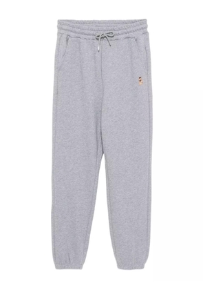 CHOCOOLATE logo-embroidered track pants - Grey