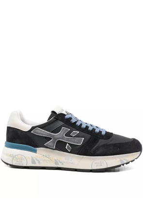 Premiata suede-leather low-top sneakers - Blue