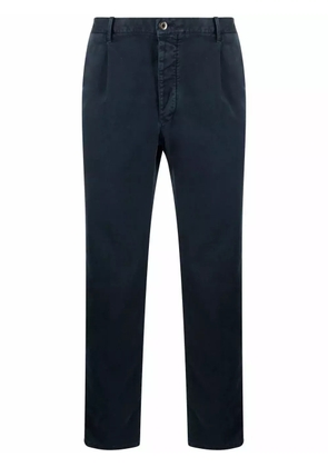 Incotex slim-cut chino trousers - Blue