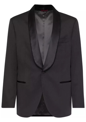 Brunello Cucinelli shawl-lapels dinner blazer - Black