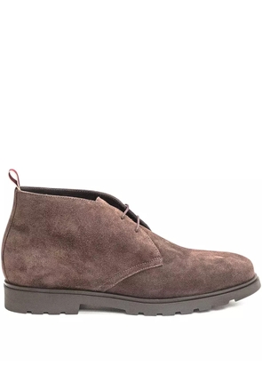 sturlini firenze suede lace-up boots - Brown