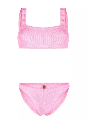 Hunza G Xandra crinkled bikini - Pink