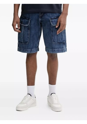 G-Star RAW cargo denim shorts - Blue
