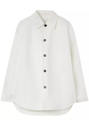 Jil Sander long-sleeve shirt jacket - White