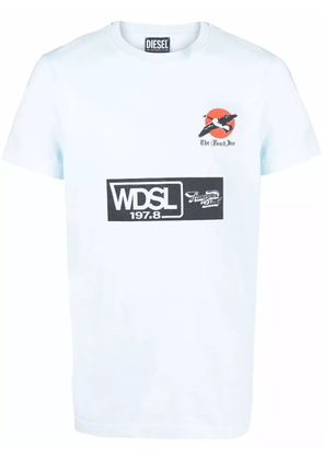 Diesel logo-print short-sleeved T-shirt - Blue